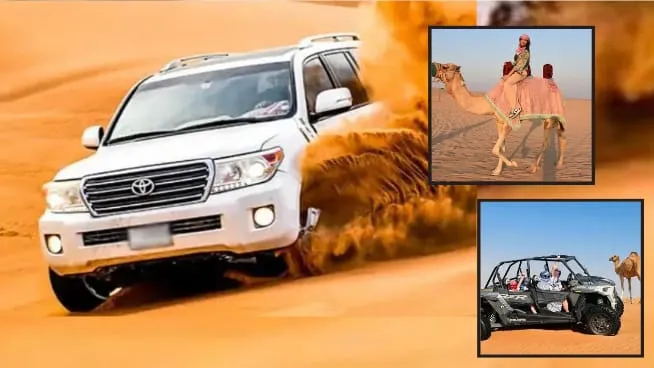 Self Drive Desert Safari Dubai own car desert camp experience